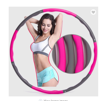 Best selling weighted hula hoops Exercise weight fitness hula hoops