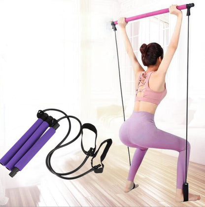 Flexicore Pilates Bar Kit with Resistance Band